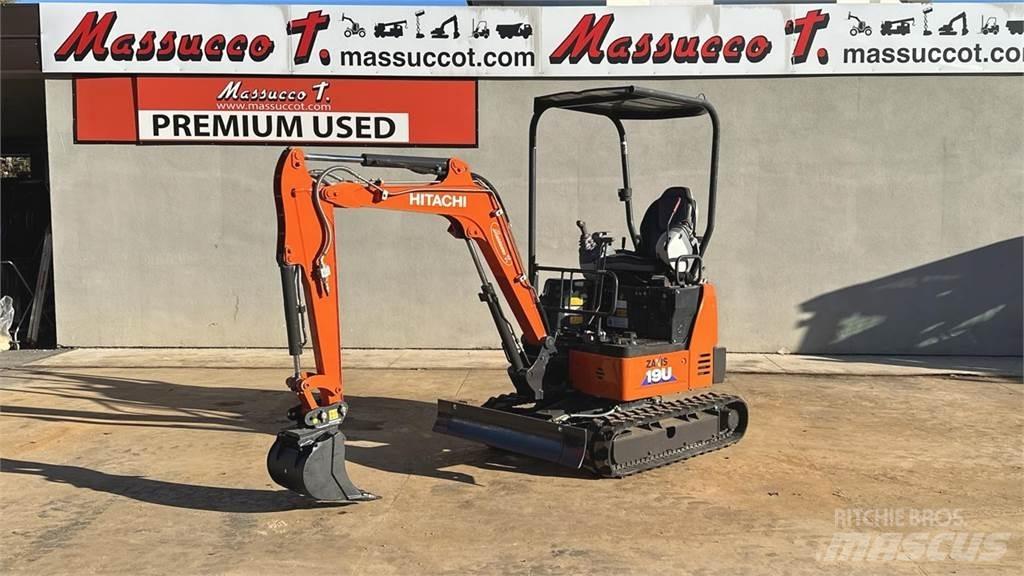 Hitachi ZX19U 5A YLR Εκσκαφάκι (διαβολάκι) < 7t