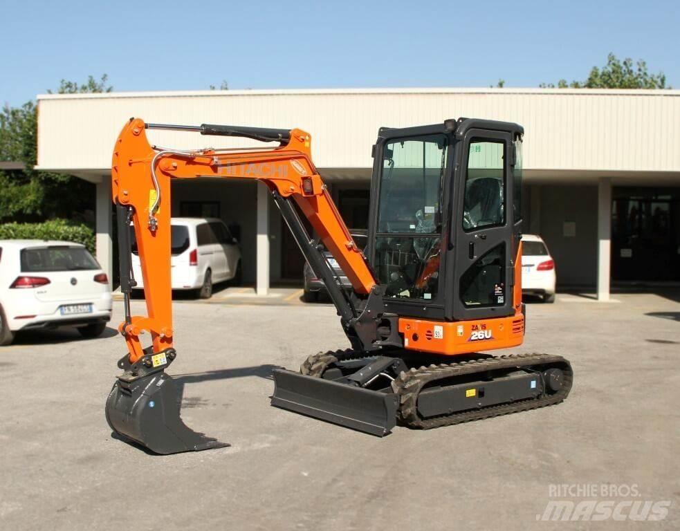 Hitachi ZX26U-6 CR Εκσκαφάκι (διαβολάκι) < 7t