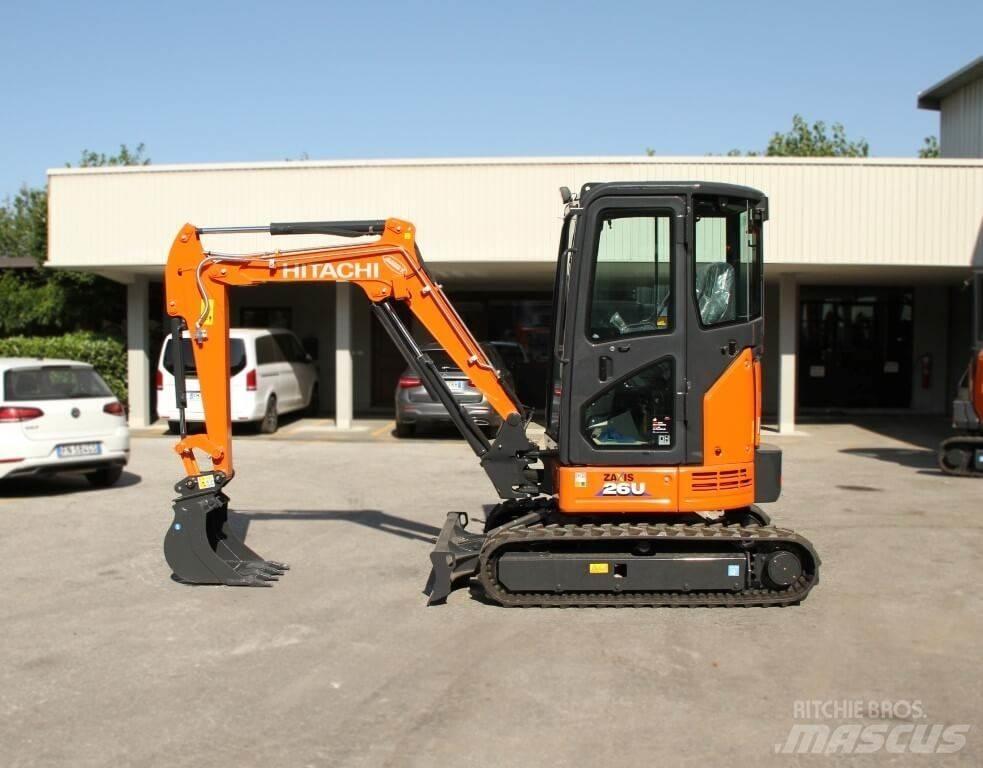 Hitachi ZX26U-6 CR Εκσκαφάκι (διαβολάκι) < 7t