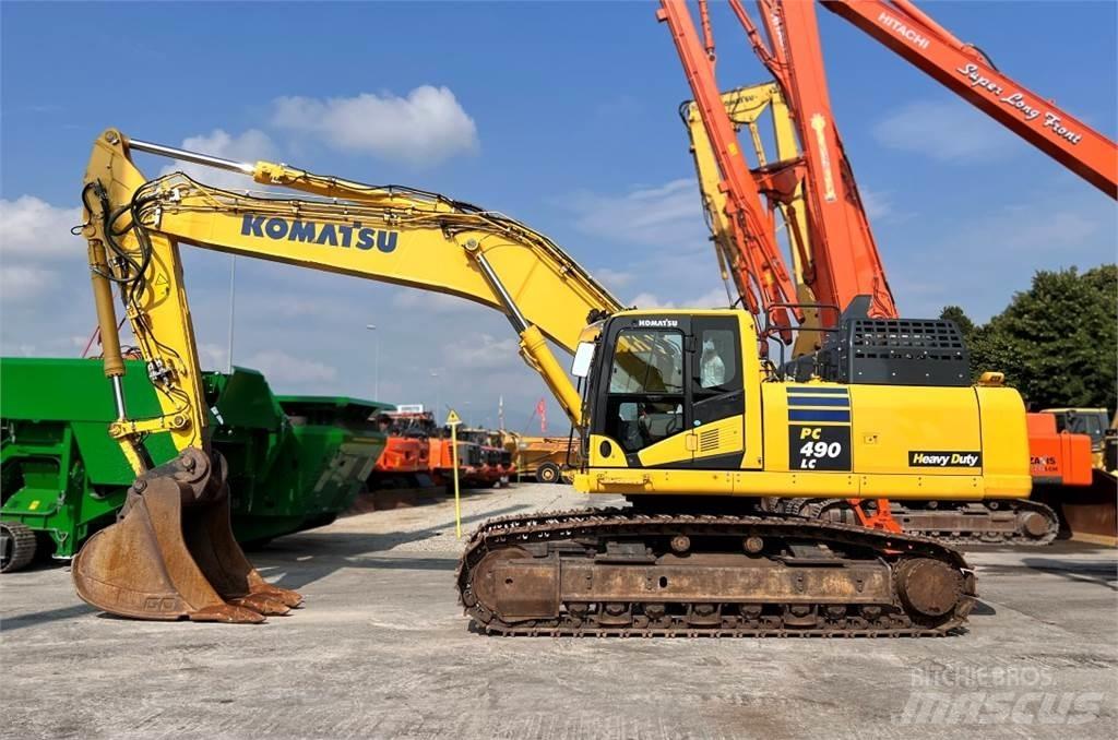 Komatsu PC490LC -11 Εκσκαφείς με ερπύστριες