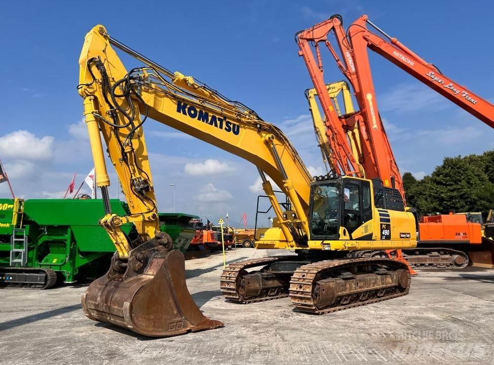 Komatsu PC490LC -11 Εκσκαφείς με ερπύστριες