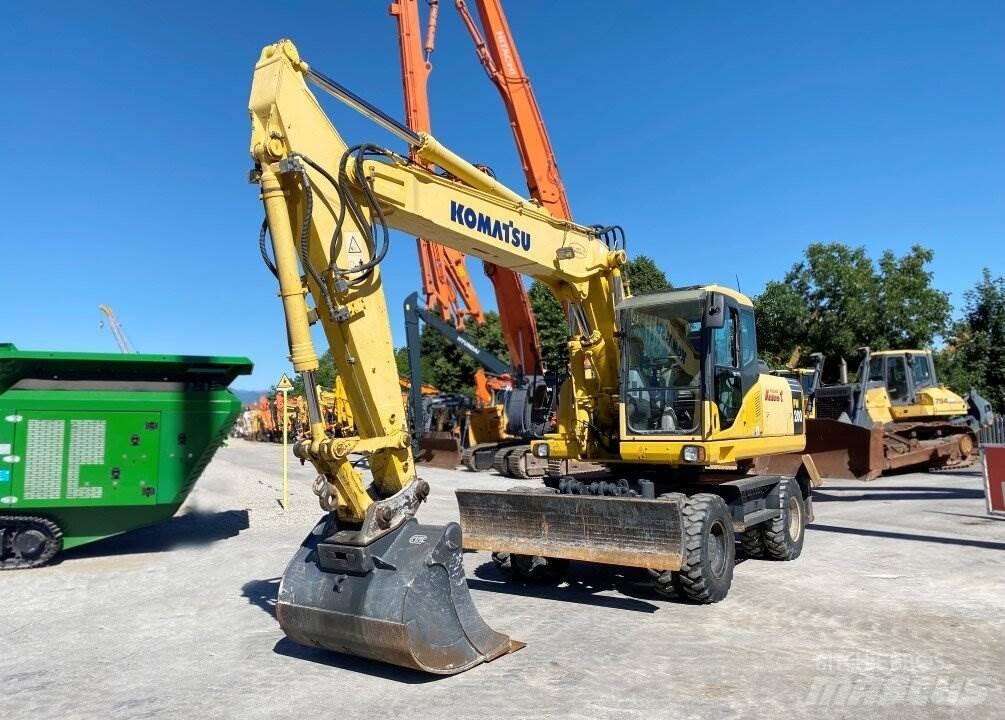 Komatsu PW200 7K Εκσκαφείς με τροχούς - λάστιχα