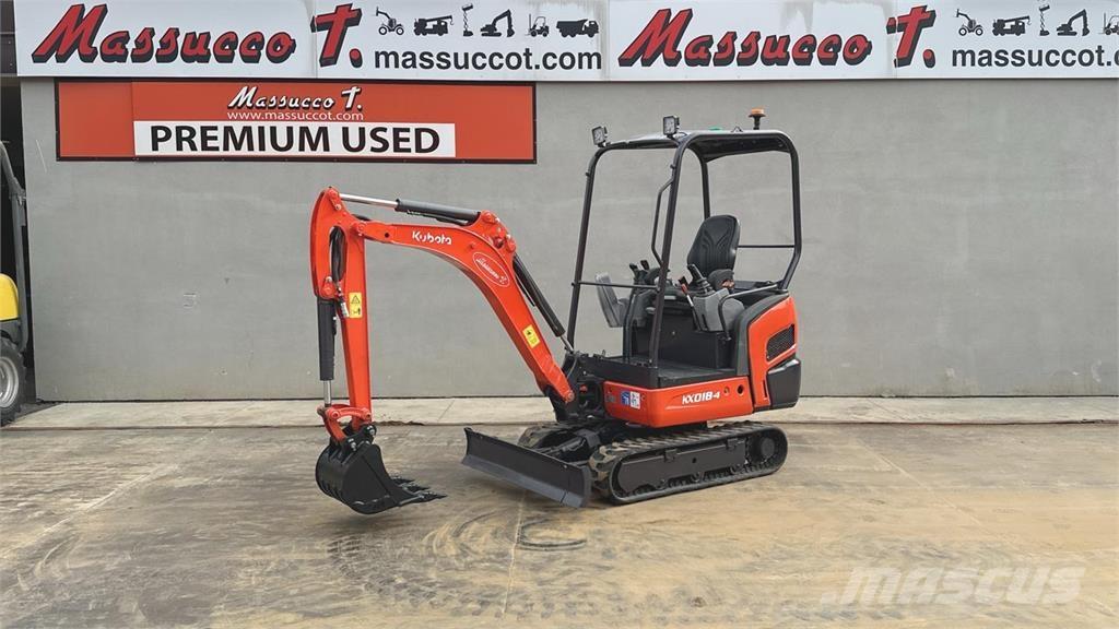 Kubota KX018-4 Εκσκαφάκι (διαβολάκι) < 7t
