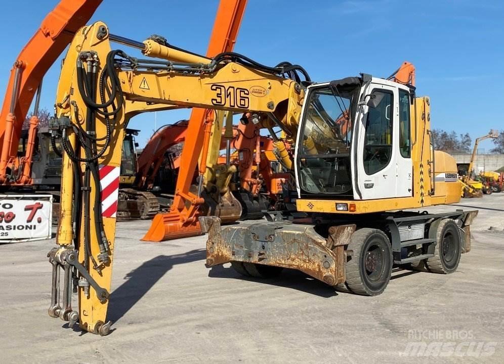 Liebherr A316 Εκσκαφείς με τροχούς - λάστιχα