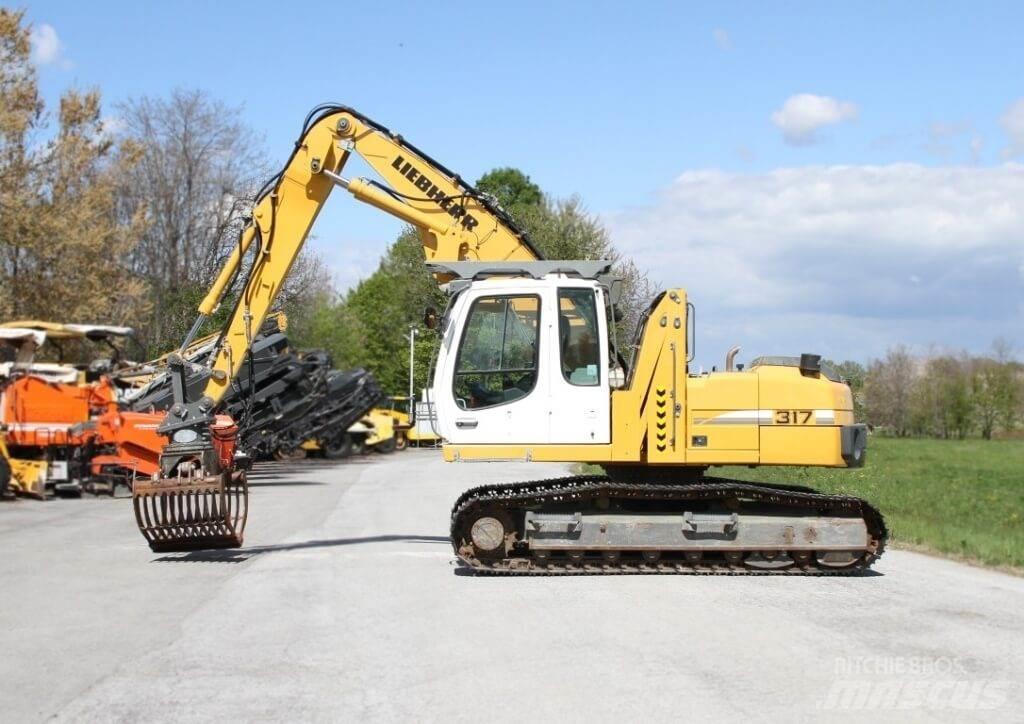 Liebherr R317 Litronic Εκσκαφείς με τροχούς - λάστιχα
