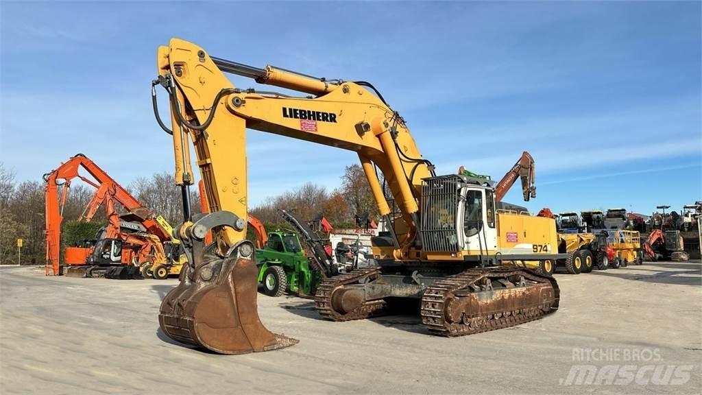 Liebherr R974C HDSL Εκσκαφείς με ερπύστριες