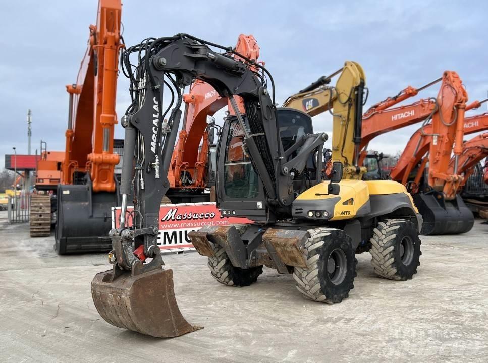 Mecalac 12 MTX Εκσκαφείς με τροχούς - λάστιχα