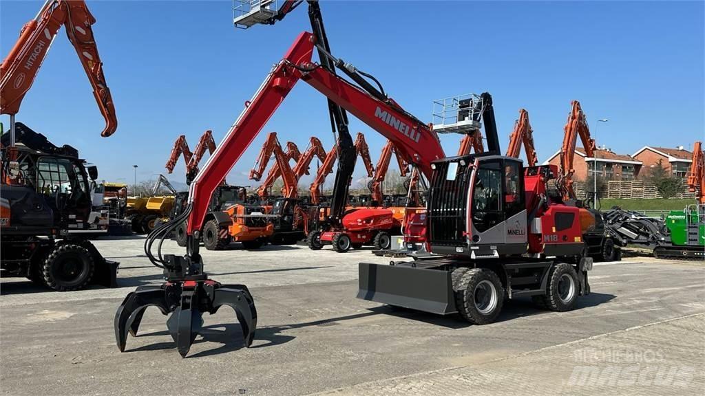 Minelli M18 Εκσκαφείς με τροχούς - λάστιχα