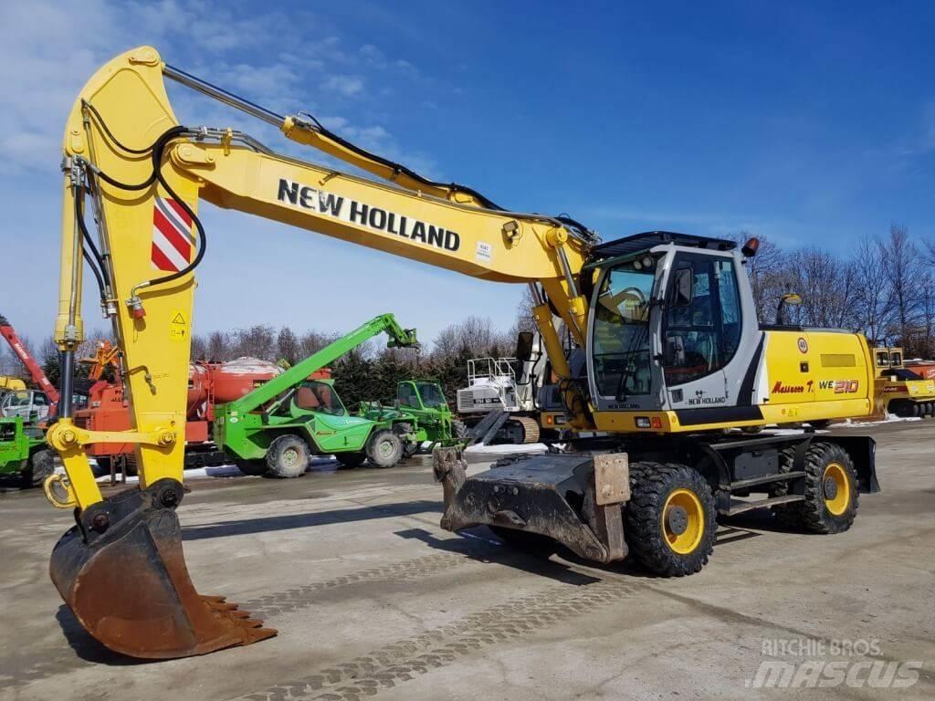 New Holland WE210 Εκσκαφείς με τροχούς - λάστιχα