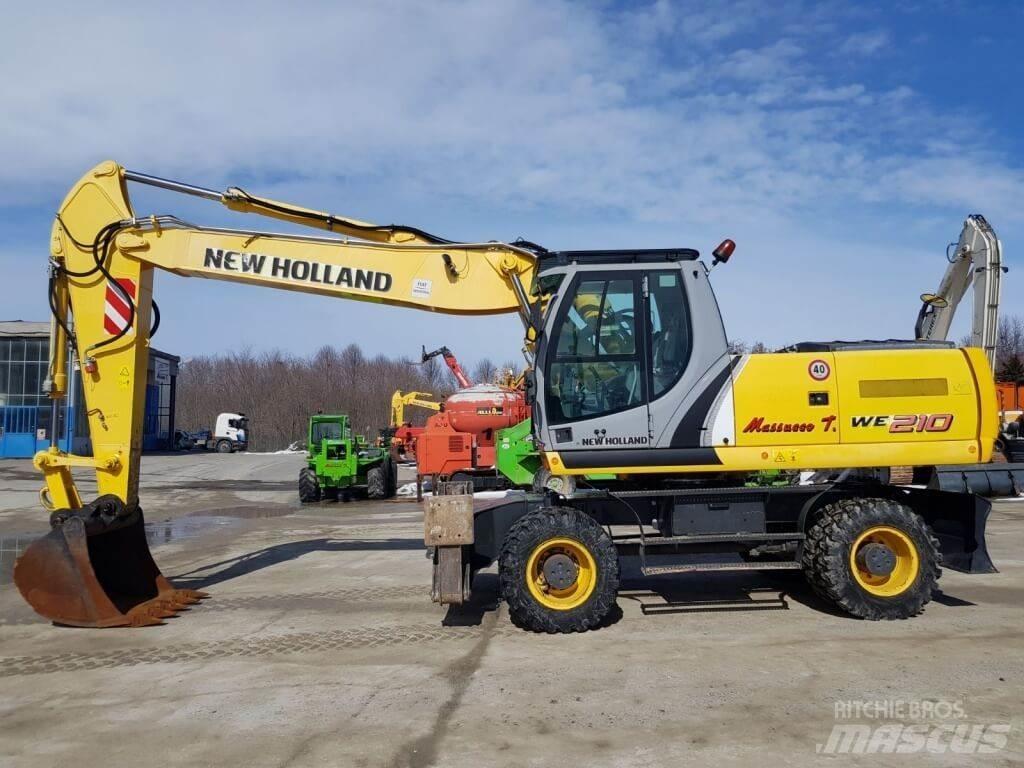 New Holland WE210 Εκσκαφείς με τροχούς - λάστιχα