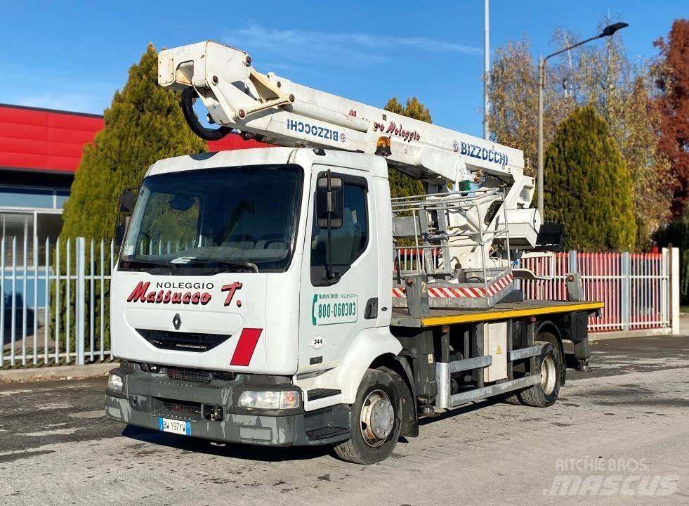 Renault MIDLUM 180 Dci Εναέριες πλατφόρμες τοποθετημένες σε φορτηγό