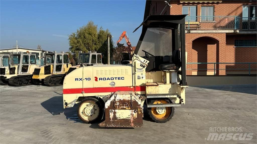 Roadtec RX-10 123 Επίστρωση ασφάλτου