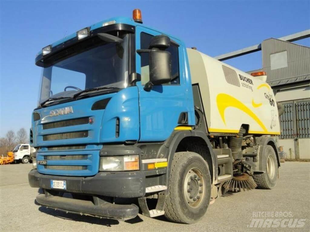 Scania P 230 Bucher Φορτηγά σκούπες