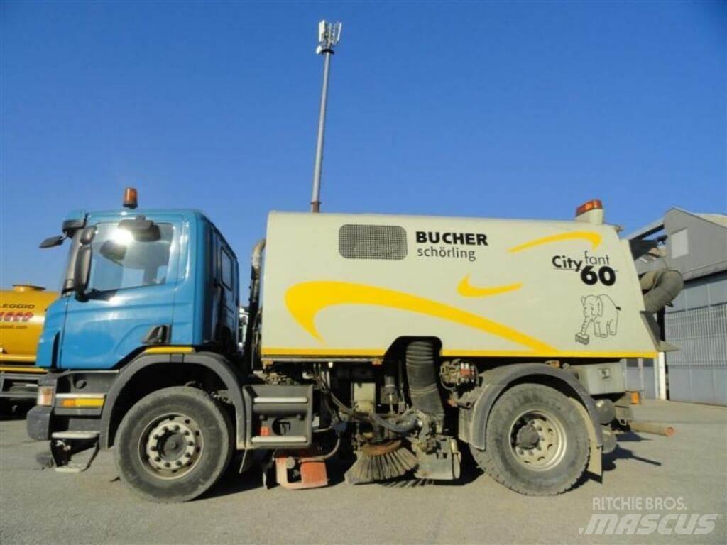 Scania P 230 Bucher Φορτηγά σκούπες