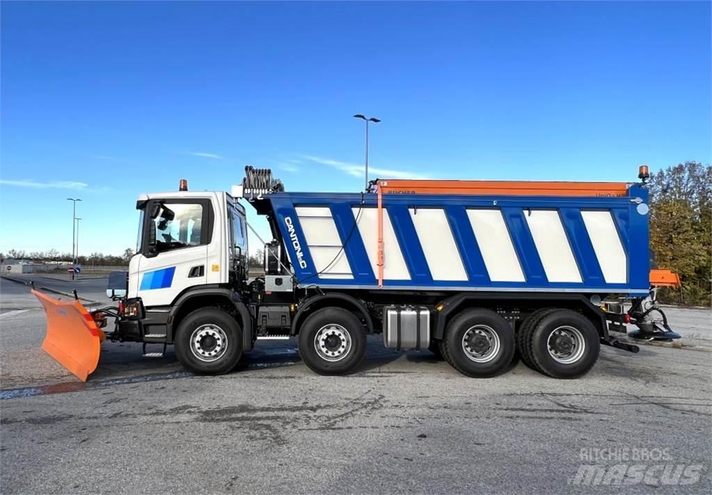 Scania P500 XT 8X4 Εκχιονιστήρες και χιονοδιώχτες