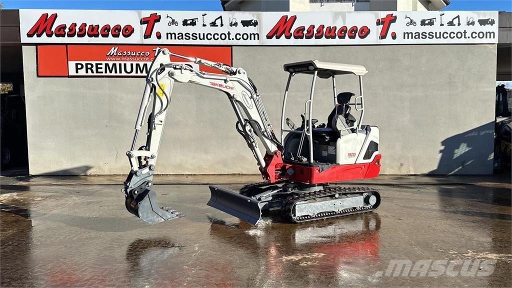 Takeuchi TB225 Εκσκαφάκι (διαβολάκι) < 7t