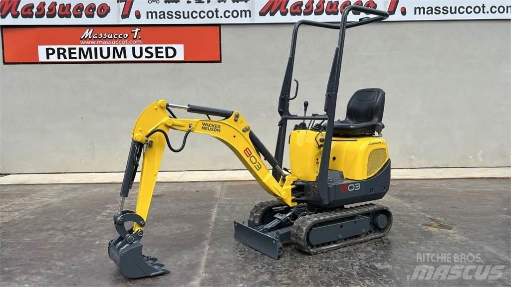 Wacker Neuson 803 Εκσκαφάκι (διαβολάκι) < 7t