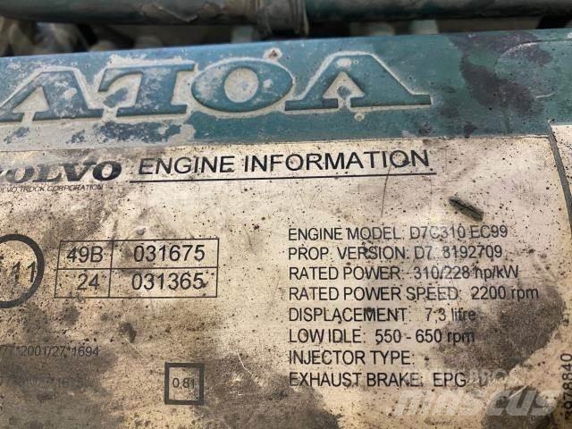 Volvo 8700 Κινητήρες