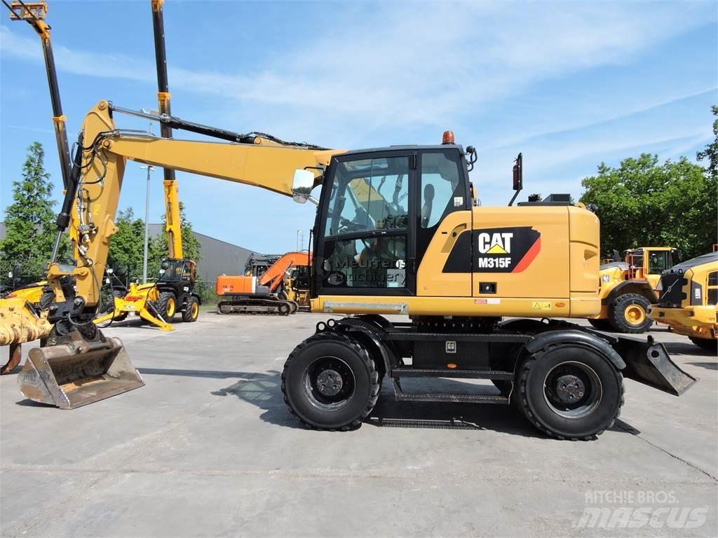 CAT M315 Εκσκαφείς με τροχούς - λάστιχα