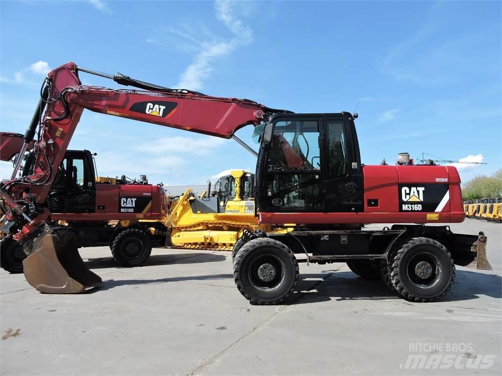 CAT M316D Εκσκαφείς με τροχούς - λάστιχα