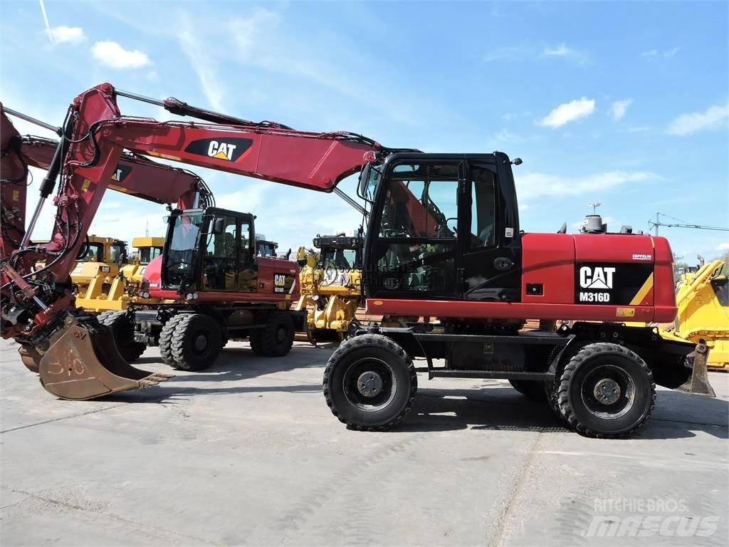 CAT M316D Εκσκαφείς με τροχούς - λάστιχα