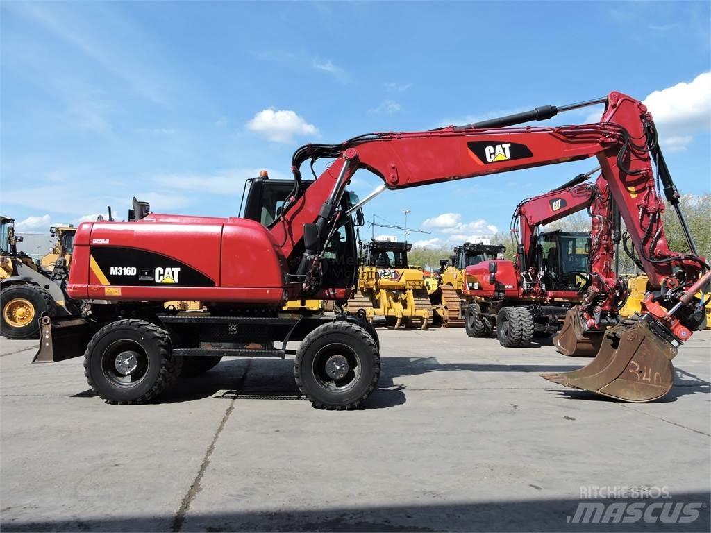 CAT M316D Εκσκαφείς με τροχούς - λάστιχα