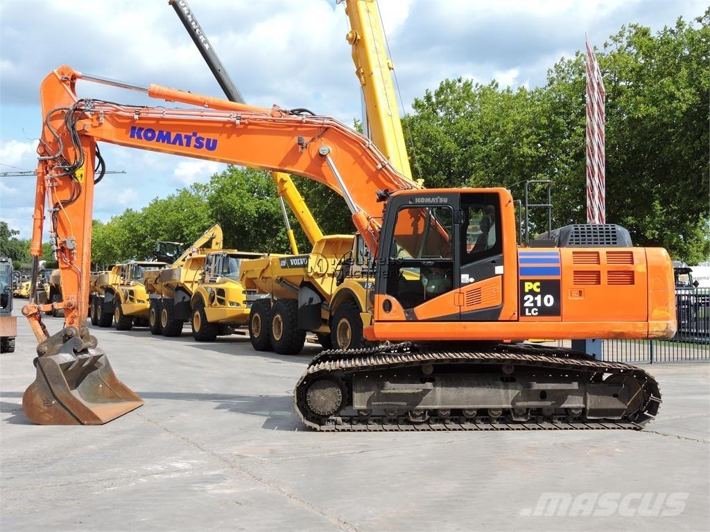 Komatsu PC210LC-10 Εκσκαφείς με ερπύστριες
