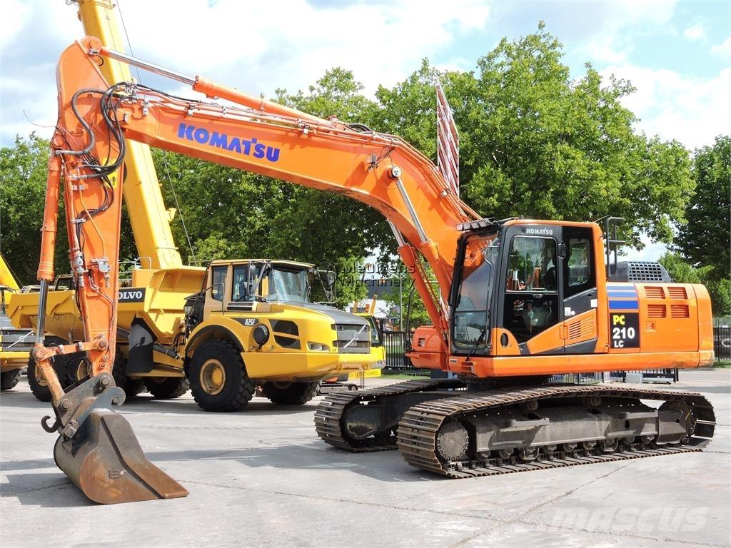 Komatsu PC210LC-10 Εκσκαφείς με ερπύστριες