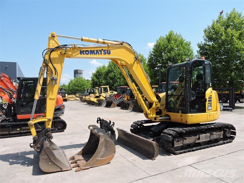 Komatsu PC80 Κατασκευές - Άλλα