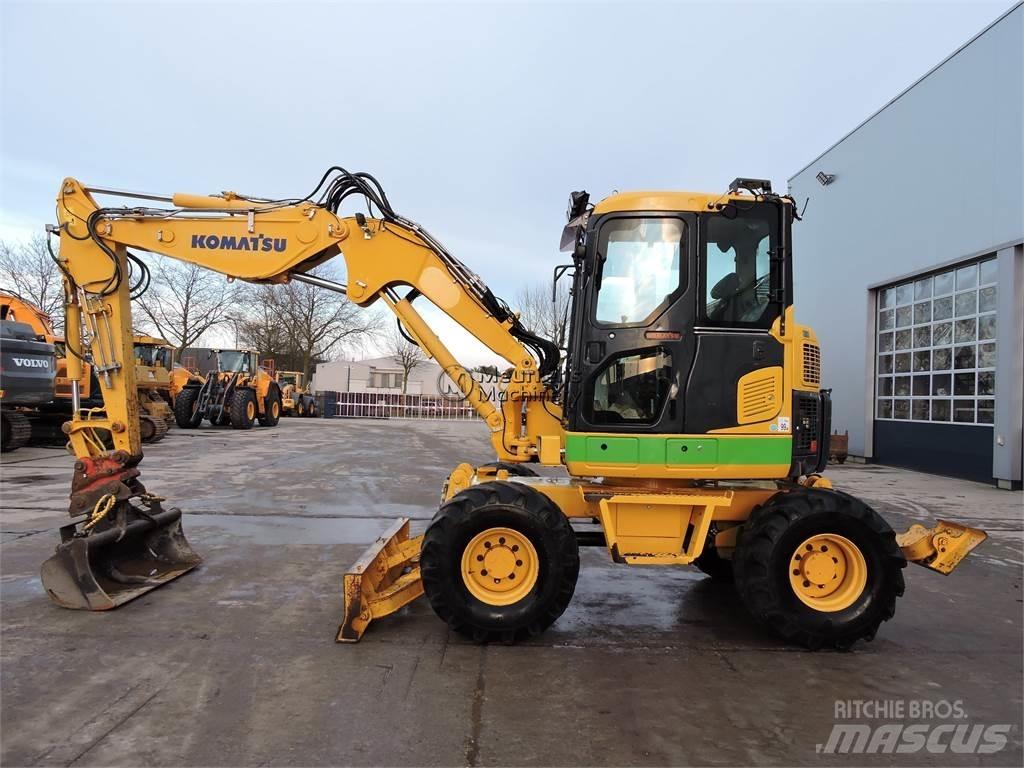 Komatsu PW98 Εκσκαφείς με τροχούς - λάστιχα