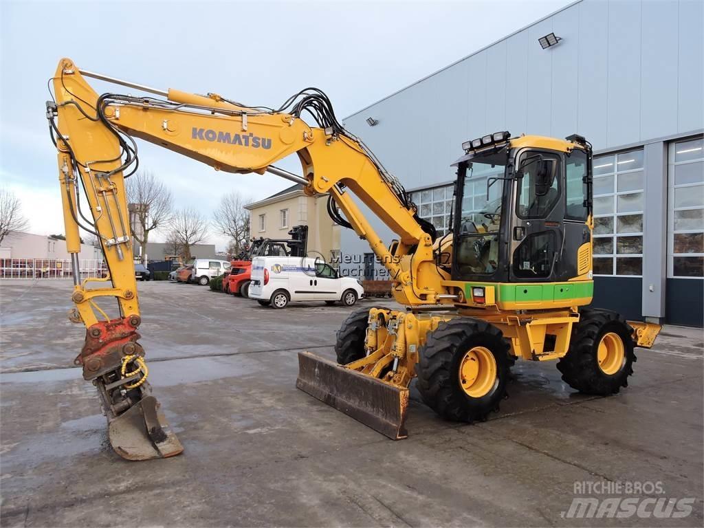 Komatsu PW98 Εκσκαφείς με τροχούς - λάστιχα