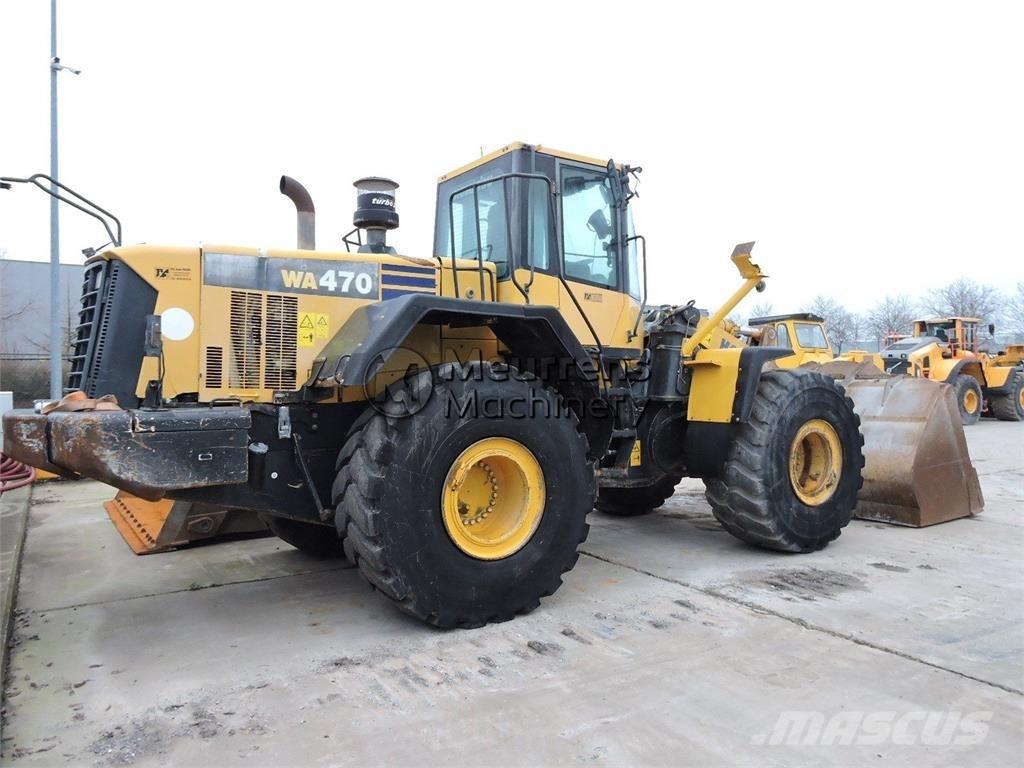 Komatsu WA470-6 Φορτωτές με λάστιχα (Τροχοφόροι)