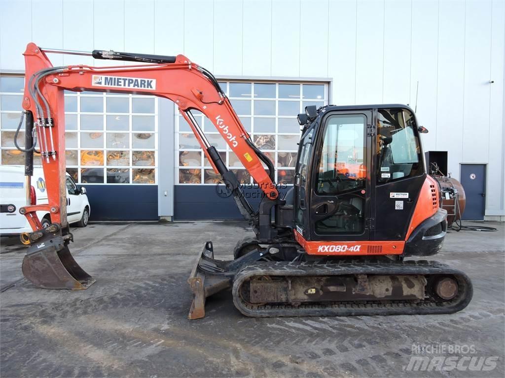 Kubota KX080 Κατασκευές - Άλλα