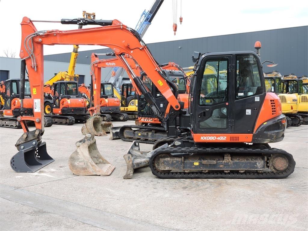 Kubota KX080-4 Κατασκευές - Άλλα