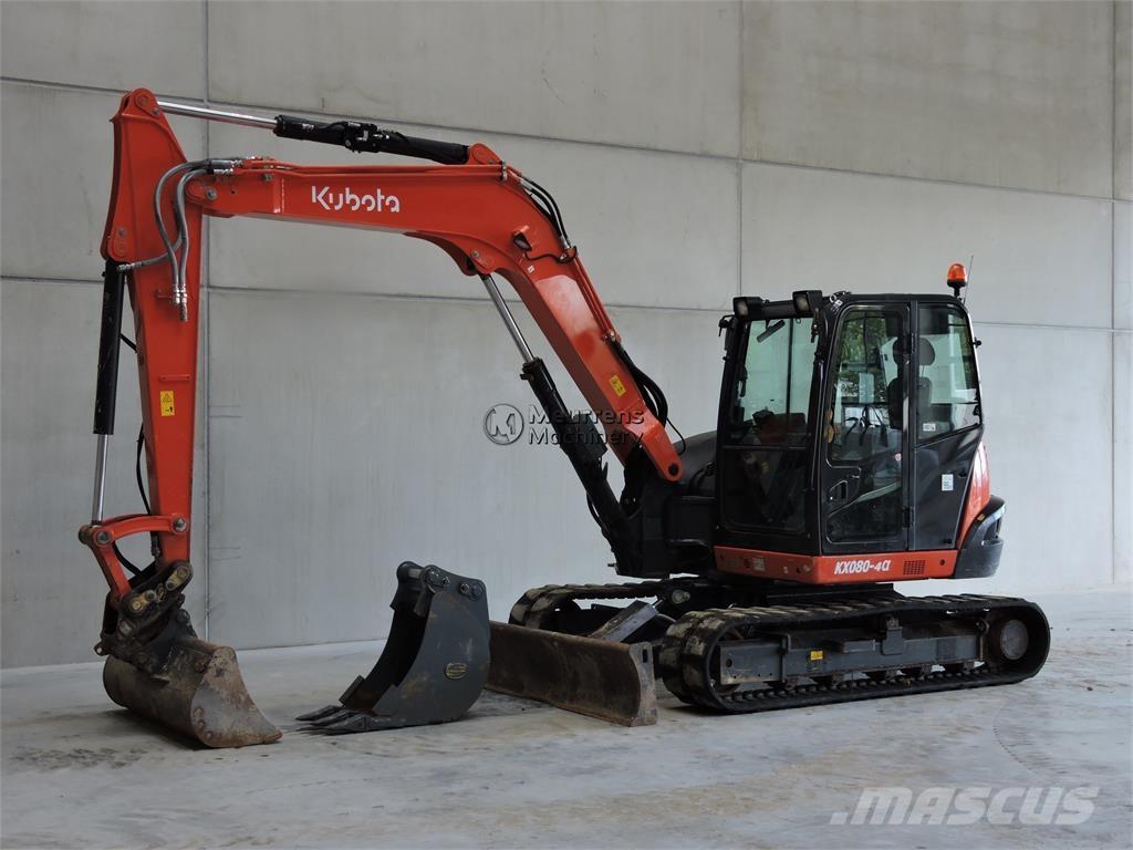 Kubota KX080-4 Κατασκευές - Άλλα