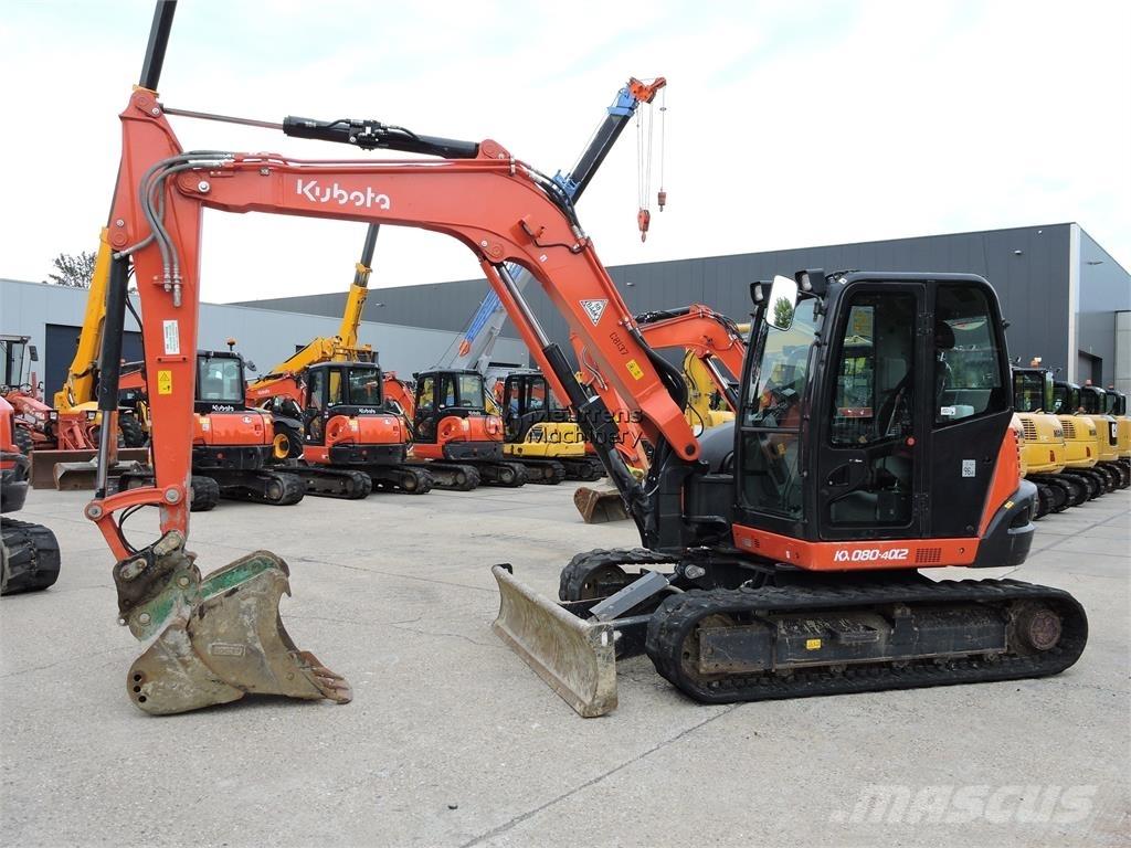 Kubota KX080-4 Κατασκευές - Άλλα
