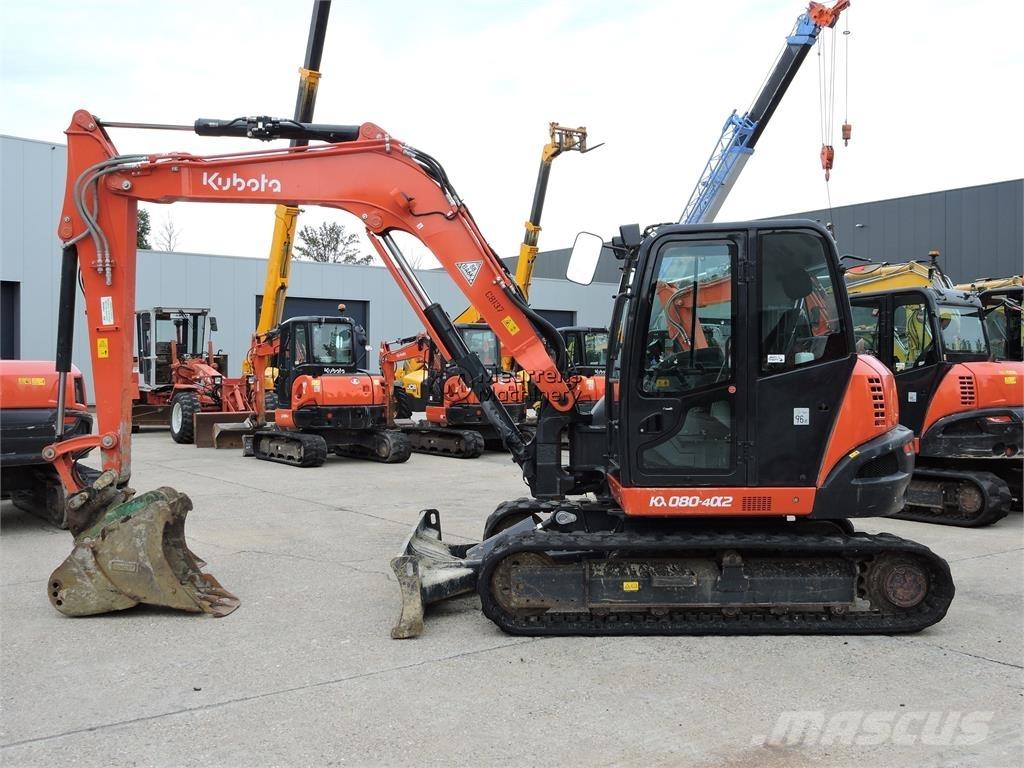 Kubota KX080-4 Κατασκευές - Άλλα