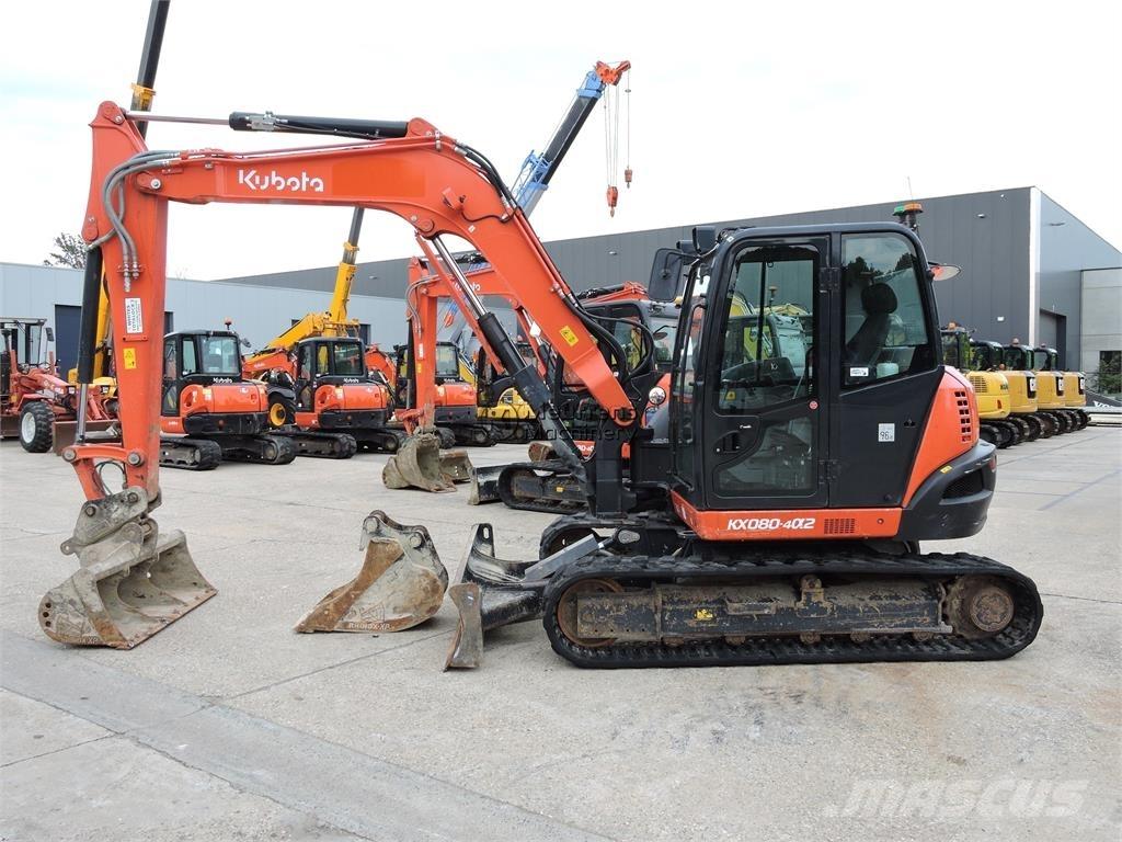 Kubota KX080-4 Κατασκευές - Άλλα