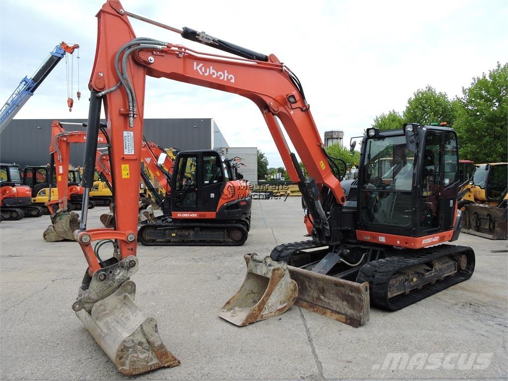 Kubota KX080-4 Κατασκευές - Άλλα