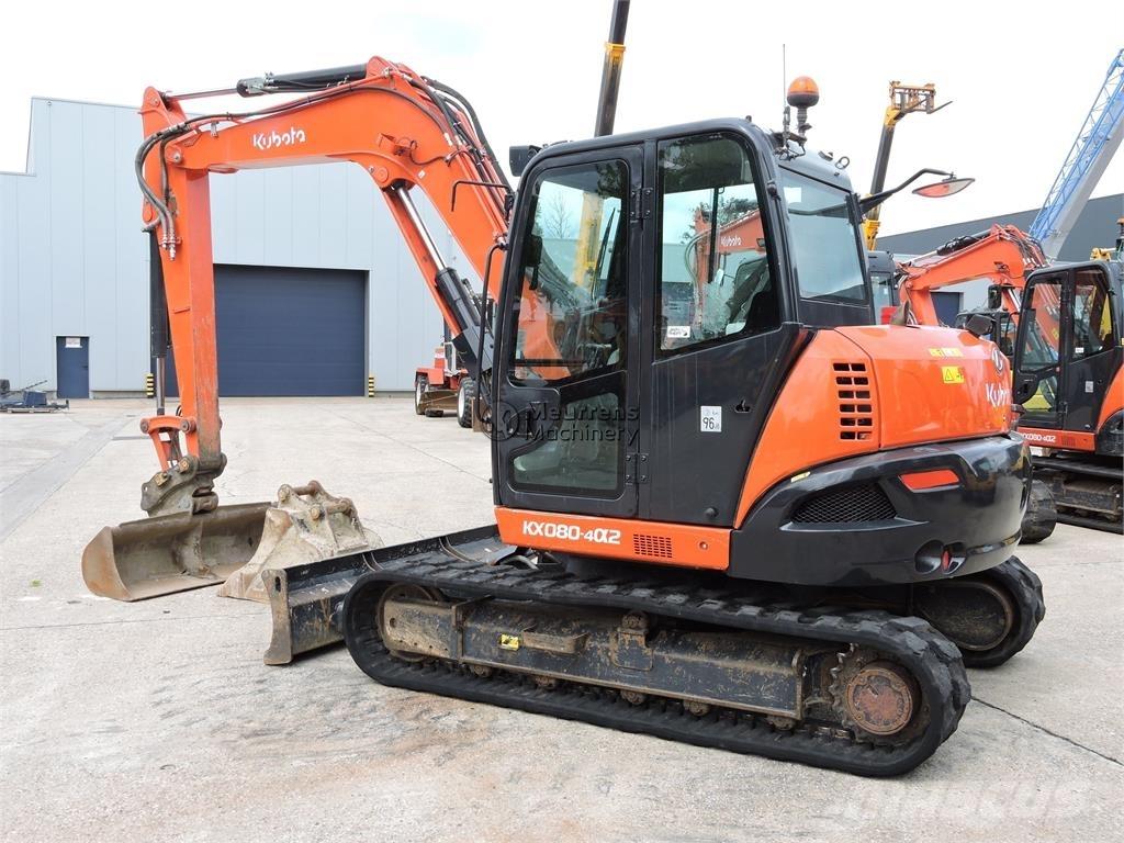 Kubota KX080-4 Κατασκευές - Άλλα