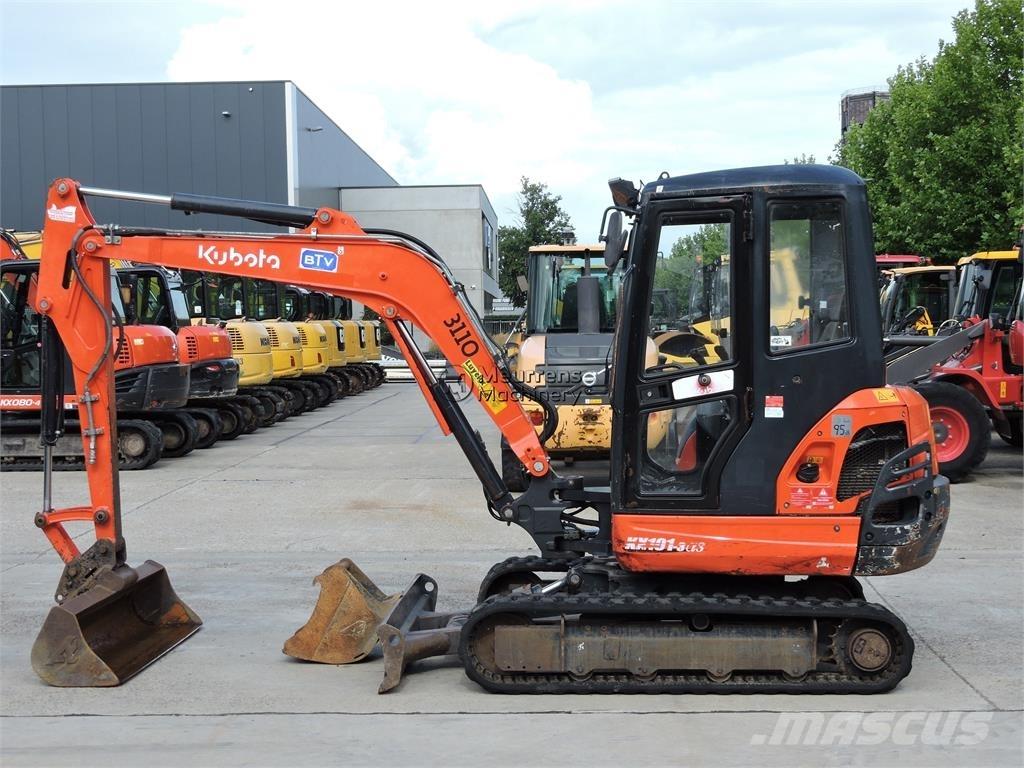 Kubota KX101 Κατασκευές - Άλλα
