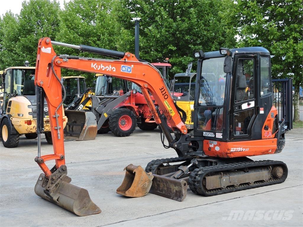 Kubota KX101 Κατασκευές - Άλλα