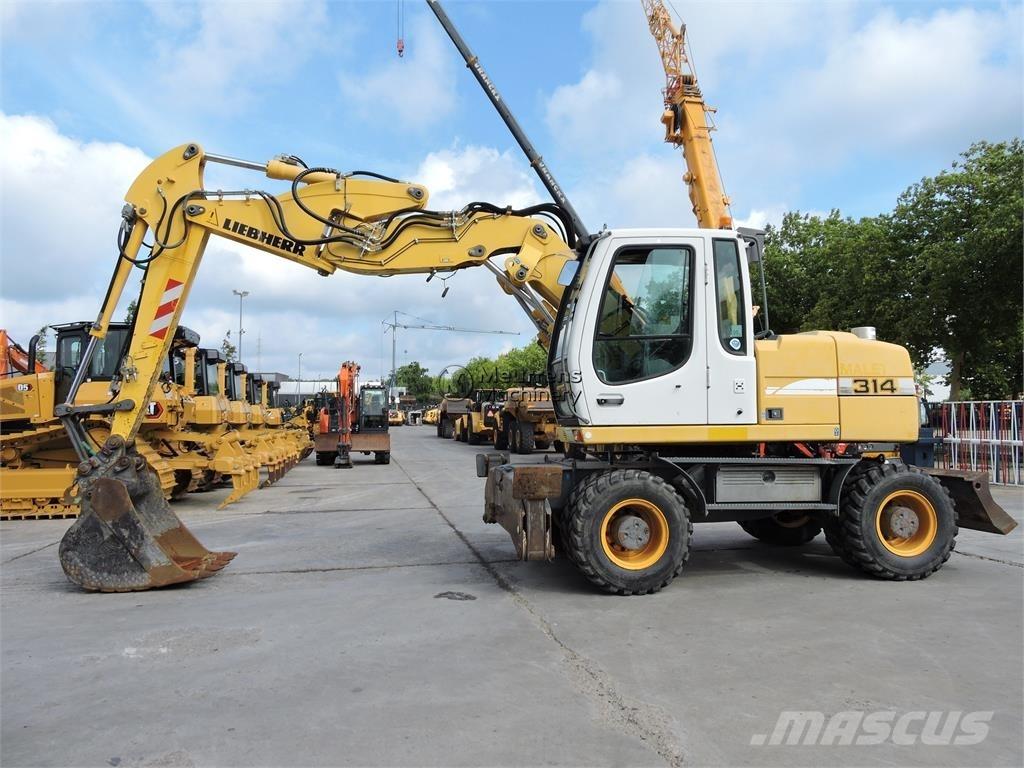 Liebherr A314 Εκσκαφείς με τροχούς - λάστιχα