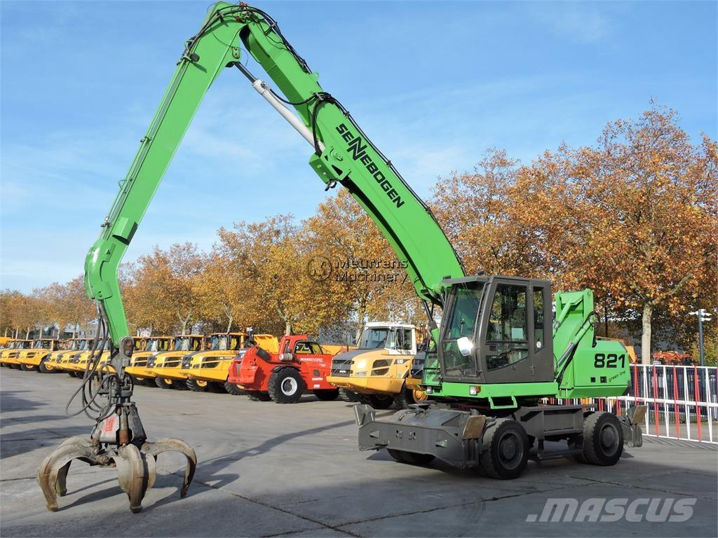 Sennebogen 821M Βιομηχανικά μηχανήματα διαχείρισης αποβλήτων