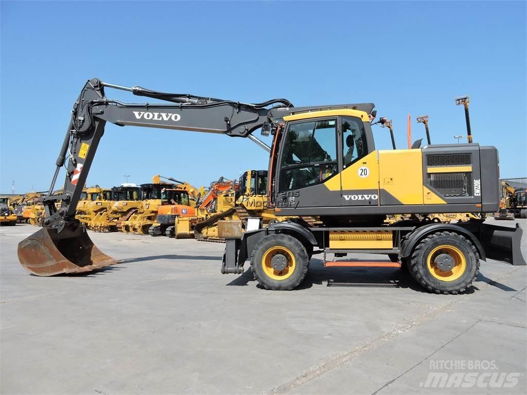 Volvo EW220E GERMAN Εκσκαφείς με τροχούς - λάστιχα