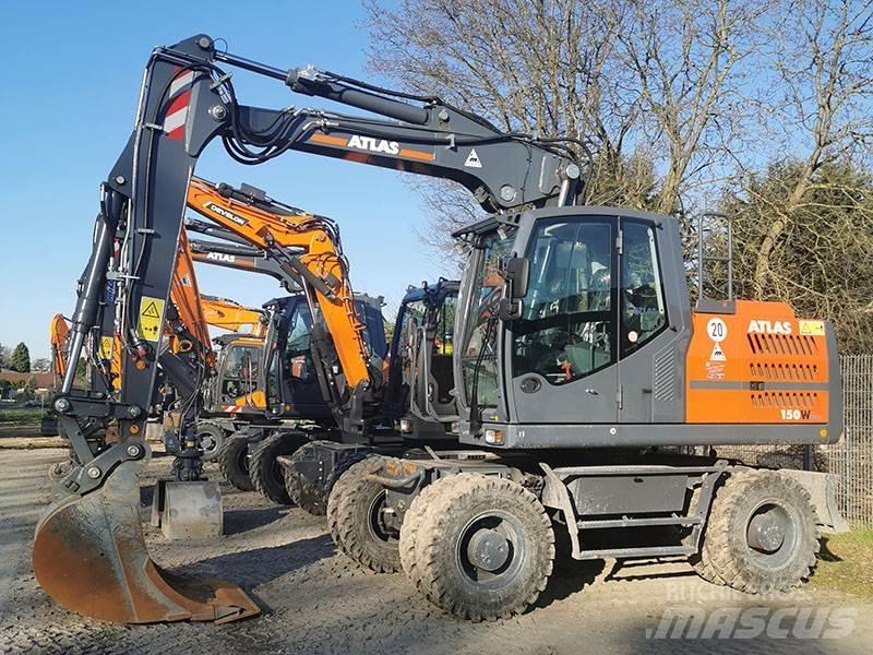 Atlas 150 W Εκσκαφείς με τροχούς - λάστιχα