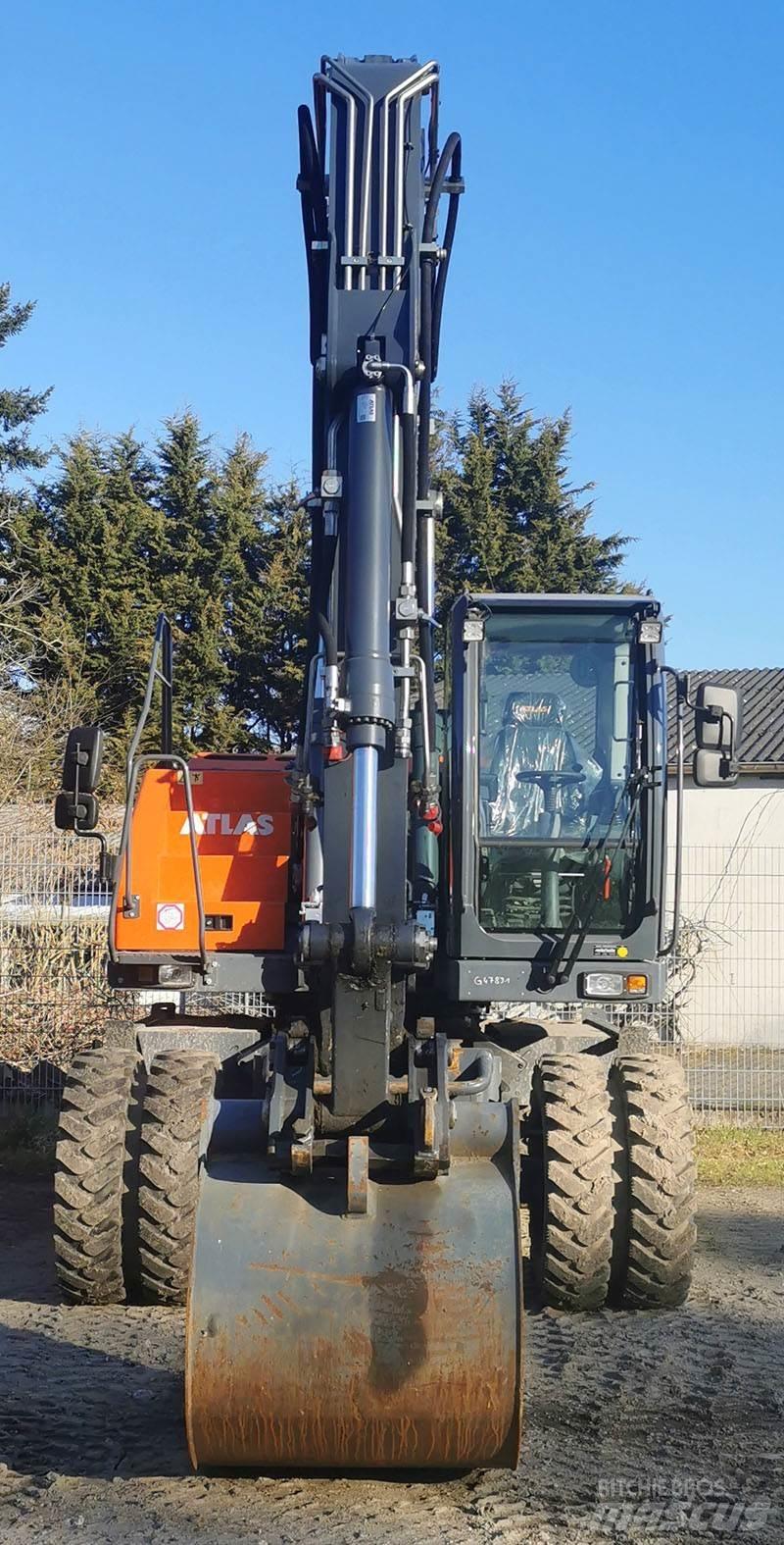 Atlas 150 W Εκσκαφείς με τροχούς - λάστιχα