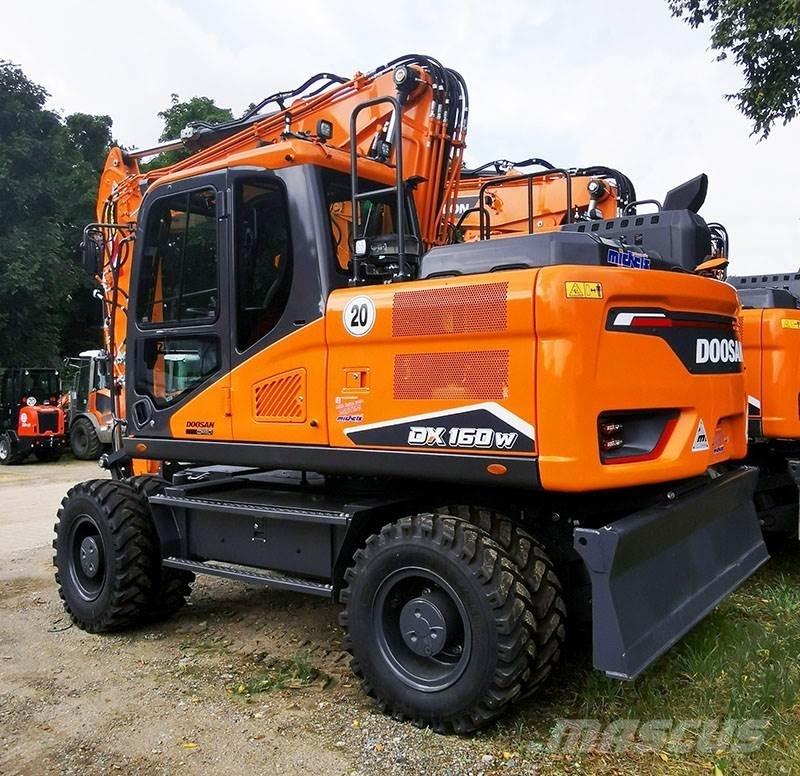 Doosan DX 160 W-7 Εκσκαφείς με τροχούς - λάστιχα