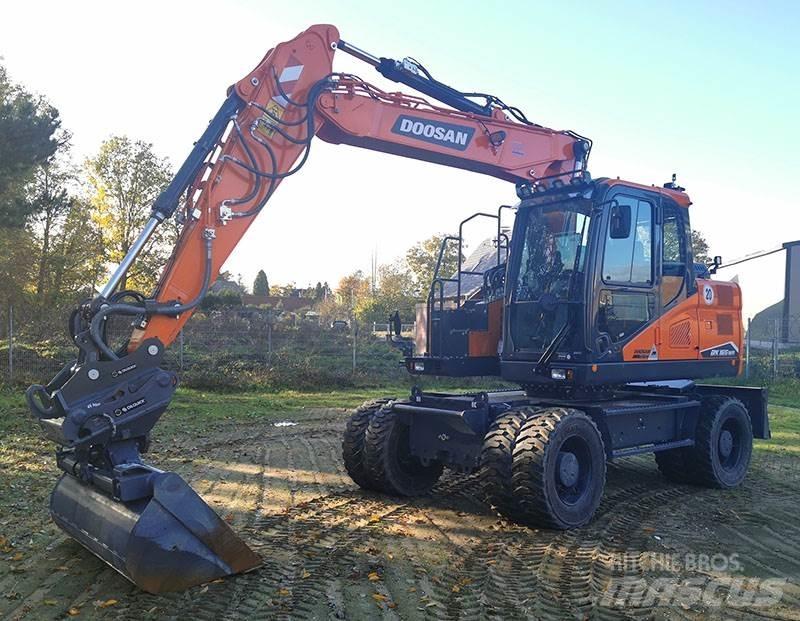 Doosan DX 165 WR-7 Εκσκαφείς με τροχούς - λάστιχα