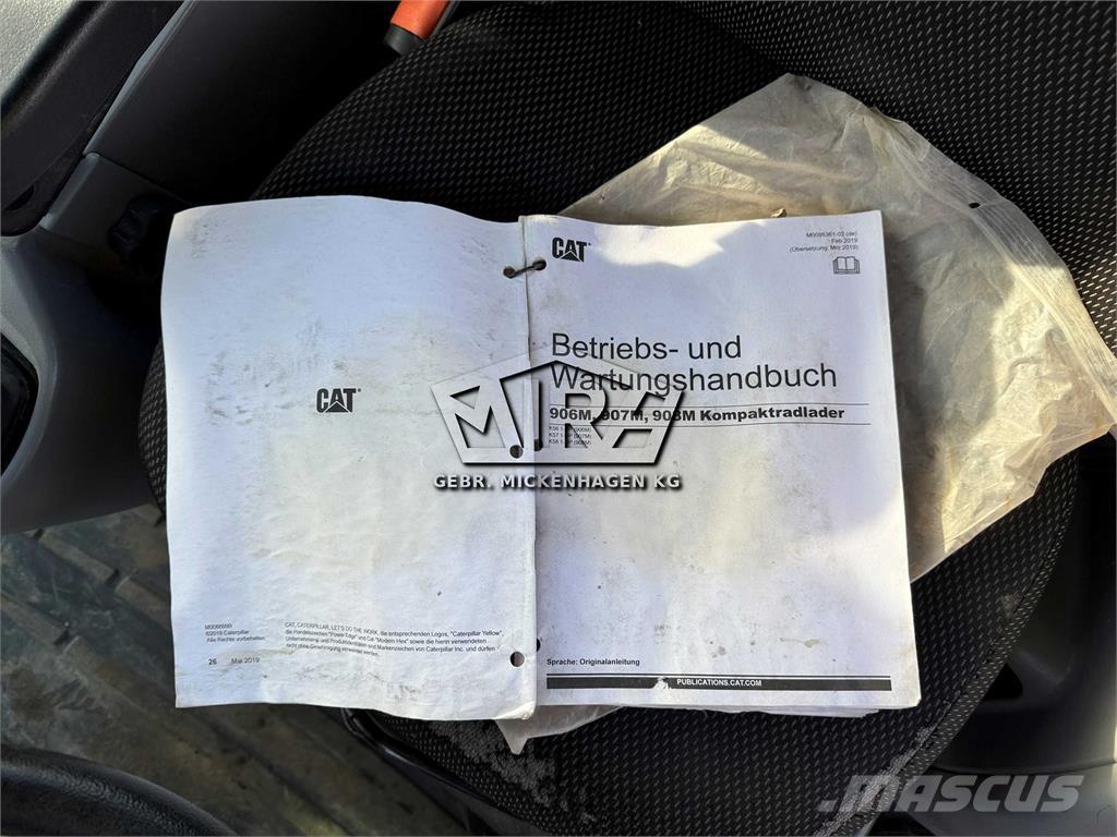 CAT 908M Φορτωτές με λάστιχα (Τροχοφόροι)